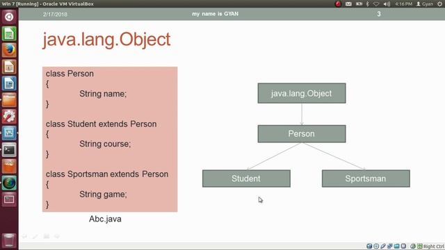 Inheritance in Java | #15 | java.lang.Object The Big Daddy of Everyone