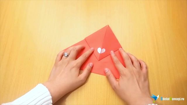 Как сделать сердце из бумаги, оригами своими руками смотреть онлайн