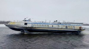 Сделано в СССР. "Метеор-115" - судно на подводных крыльях.
