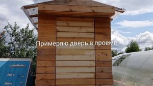 Деревянная утепленная дверь своими руками