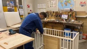 Преобразование детской кроватки в домашний вольер для собаки своими руками