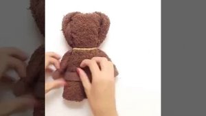МИШКА ИЗ-ПОЛОТЕНЦА