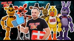 ПАПА РОБ и АНИМАТРОНИКИ #FNAF! ДЕНЬ РОЖДЕНИЯ!