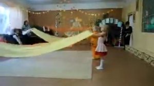 Танец с тканью, осень 2013