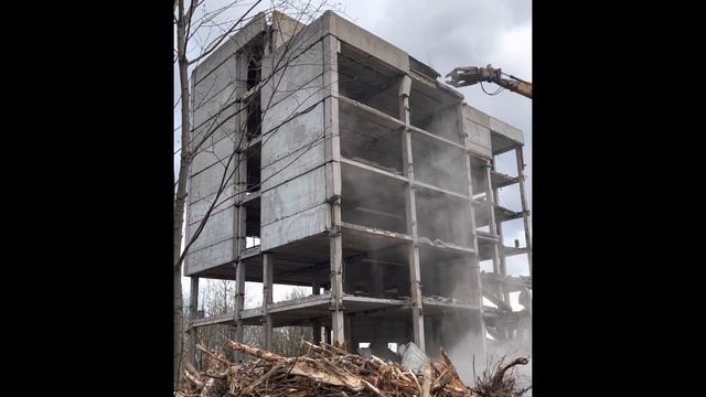 Демонтаж Москва. Химки. Международное шоссе.(СУПЕР) Демолюшн. 拆解