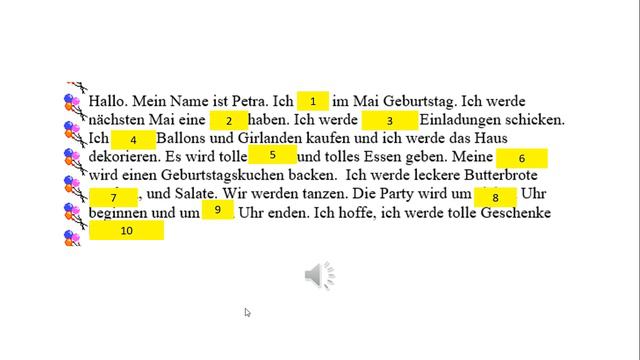 Year 9 German - Describing birthdays смотреть онлайн