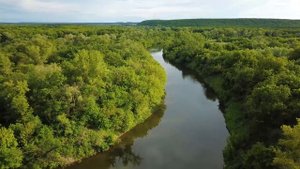 Река Медведица, Лысые горы в Саратовской области
