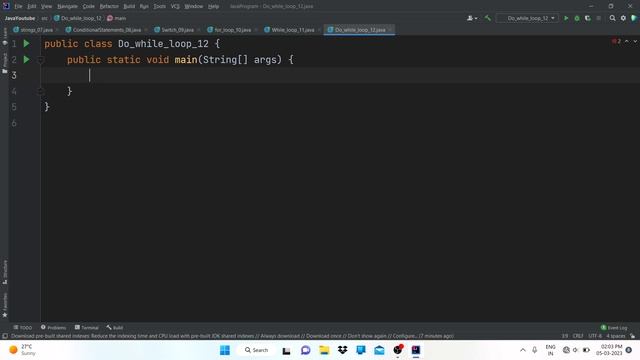 do-while loop in Java #17 | Looping Statement | Java Course | Java Tutorial | Pointers