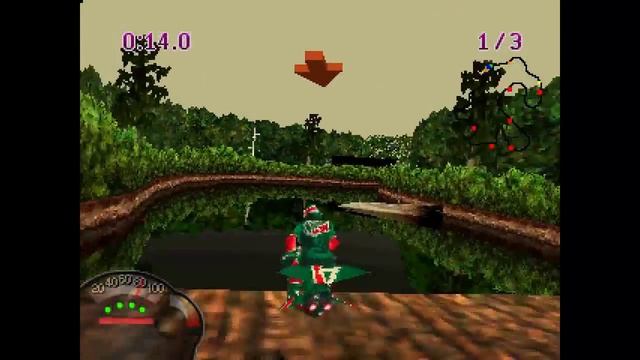 Jet Moto ... (PS1) Gameplay смотреть онлайн