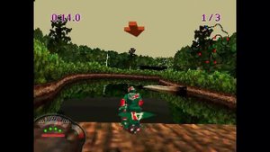Jet Moto ... (PS1) Gameplay