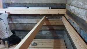 Строительство бани. Парящие потолки