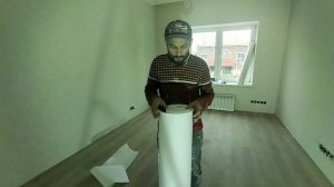 Как клеить обои под краски!!!