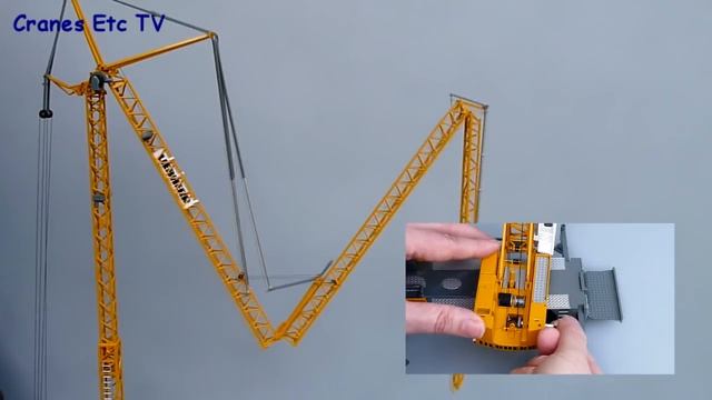 Conrad Liebherr MK 88 Mobile Crane by Cranes Etc TV