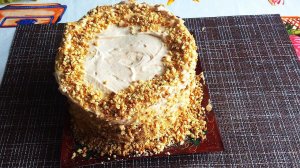 Торт Сметанный! Вкусная Начинка! Рецепт!