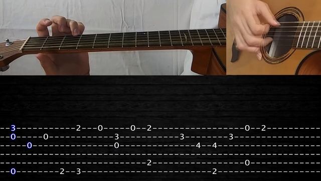 How to play 'Soviet Anthem' Guitar Tutorial [TABS] Fingerstyle смотреть онлайн