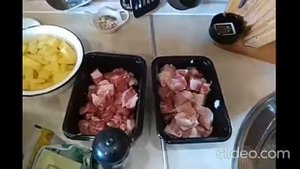 Тушёная капуста с мясом в медленноварке! Обзор медленноварки Kitfort-KT-213