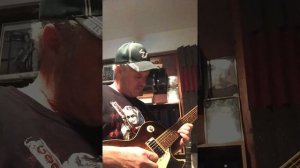 TGS jam on 1984 Les Paul with Tim Shaw PAF PUPs