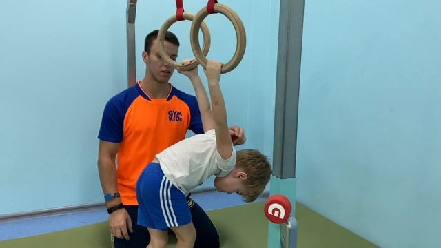 Тренировка по гимнастике в 3 года | Gymnastics Training at 3 years old смотреть онлайн