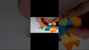 Как сделать октаэдр из бумаги. Многогранник оригами