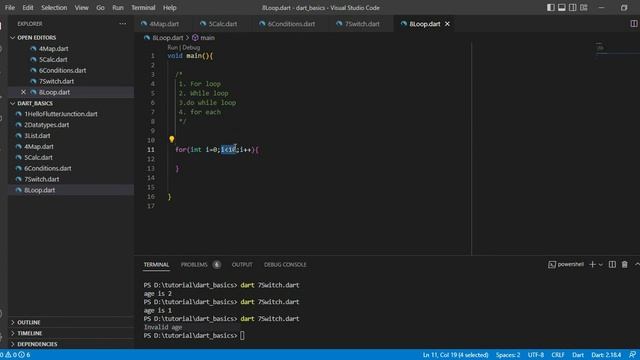 Flutter tutorials for Beginners #2 | Dart Tutorials for Beginners | Basics and Fundamentals