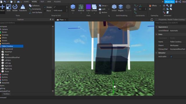 Fallen Cowboy Concept (Roblox Tower Defense Simulator) | Roblox Studio смотреть онлайн