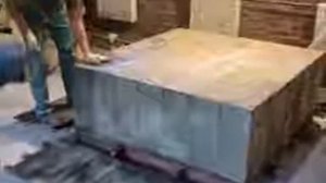 Производство пенобетона на установке Санни и в груше с пеногенератором