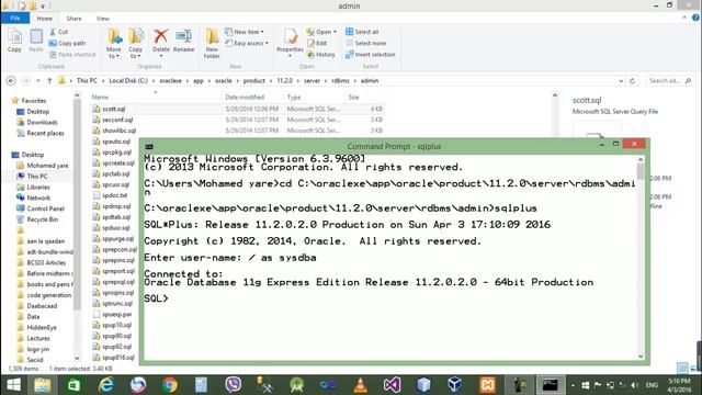How to configuration scott database in oracle... смотреть онлайн