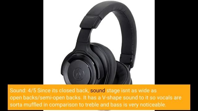 Audio Technica ATH WS990BT Solid Bass Bluetooth Wireless Over Ear Headphones with Built In Mic смотреть онлайн