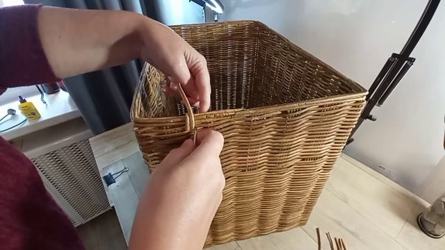 МК. Обмотка из бумажной лозы. #185