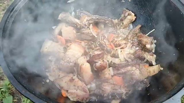 Лапша в казане. Рецепт пальчики оближешь! Такую лапшу вы ещё не ели!!! Лапшичный плов! #ПоварОтБога