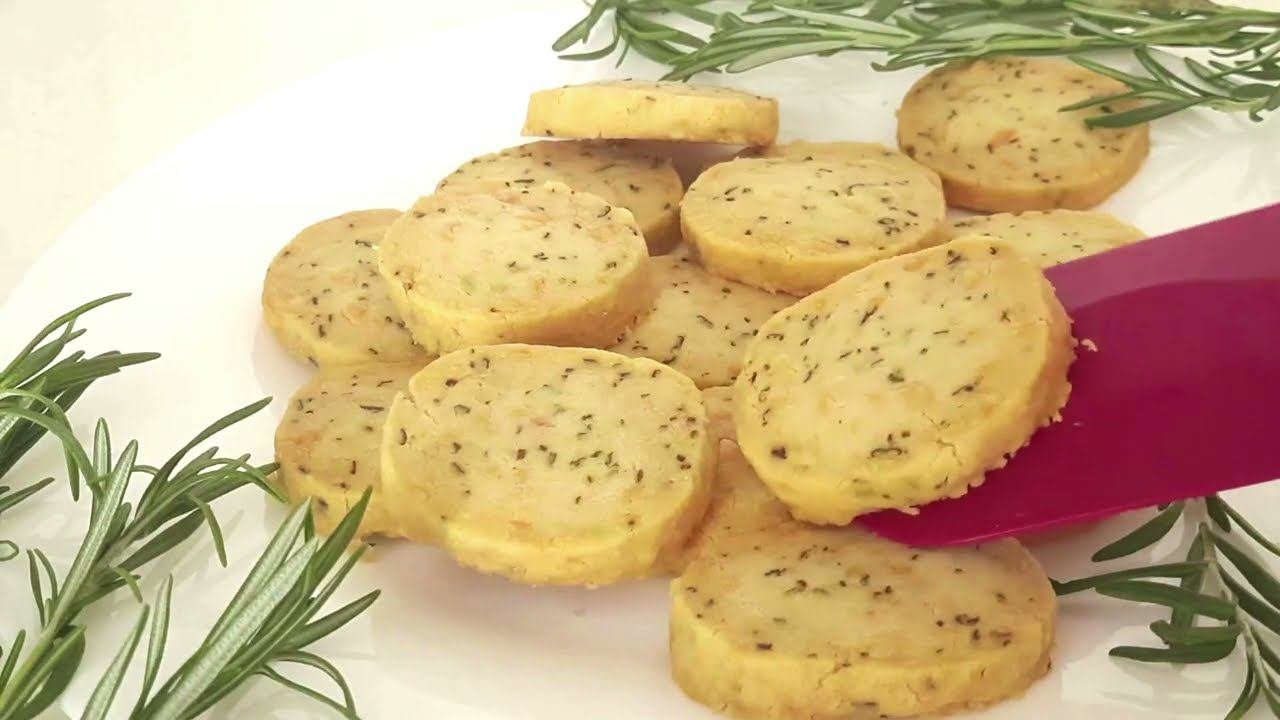 ПЕЧЕНЬЕ без САХАРА с РОЗМАРИНОМ И СЫРОМ . #хорошийвкус  #печеньесрозмарином