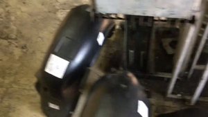 Mitsubishi Lancer X шумка локеров ( подкрылок)