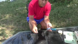 Как сделать и забросить снасть "Поставуша" для ловли щуки и окуня.My fishing.