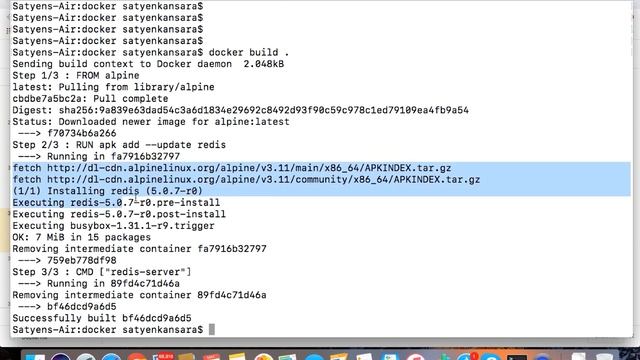 Docker creating an image |  Build and run your image | Docker Fundamentals