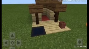 Как сделать будку для собаки в Minecraft PE