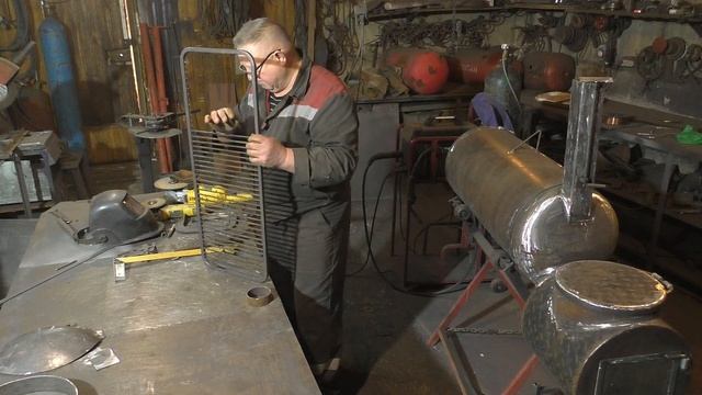 Как я делал смокер часть 3. Смокер ,гриль,мангал, казан ,4в1.