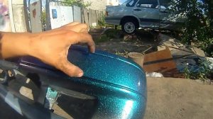 жидкая резина под дешевым  автомобильным лаком