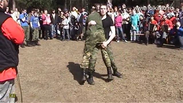 Кулачный бой. Стенка на стенку. Младшие.