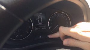 Устранение ошибки ТО на шкода румстер, skoda Roomster