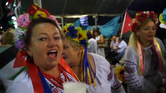 фестиваль еды.САЛОНИКИ.УКРАИНСКАЯ ДИАСПОРА.
