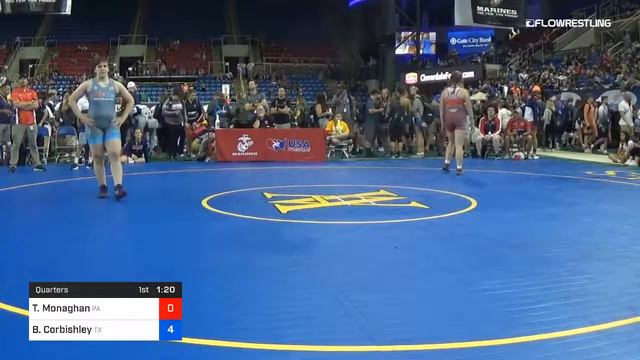 180 Lbs Quarters Trinity Monaghan Pennsylvania Vs Brittyn Corbishley Texas смотреть онлайн
