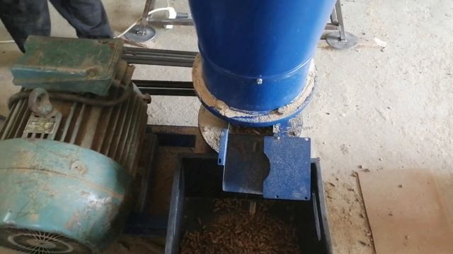 Мини линия производства пеллет из опилок