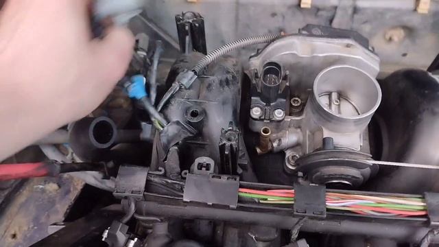 Как переделать дроссельную заслонку 1.6 АЕЕ Golf 3. Делаем стабильный холостой ход. смотреть онлайн