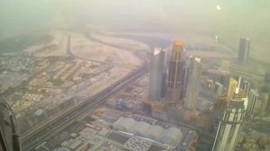 Дубай | Башня Бурж Халифа (Burj Khalifa) Вид с 125 этажа