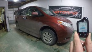 Toyota Sienna Handicapped Accessible Remote Start and Convenience functions.