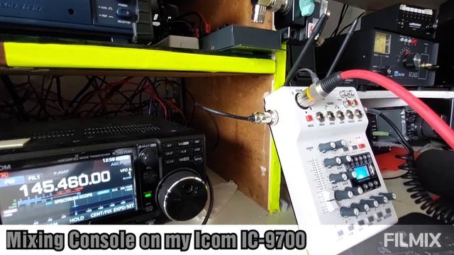 Mixing Console on my Icom IC-9700 смотреть онлайн