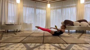 Travkina Ulyana. Home Training/ Ульяна Травкина. Тренировка дома.