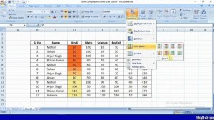 Color Scales In MS Excel - Icon Set in MS Excel - MS Excel Tutorial In Hindi Day-17