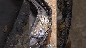 Скутер-по Русски! Ремонт крепления сиденья!