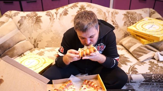 PRosto Обжорик. Доставка City Pizza. Фирменная пицца больше 1000 рублей, стоит ли? смотреть онлайн